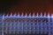 Detailed view of a gas burner